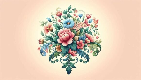 Decorative Bouquet: Your Go-To Floral Design Asset