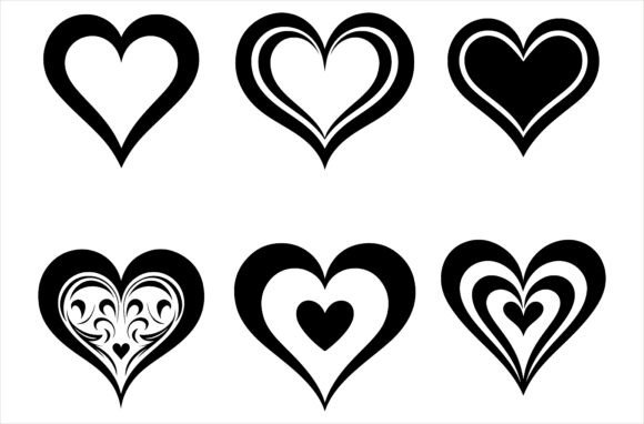 Decorative & Tribal Heart Silhouette: A Designer's Guide