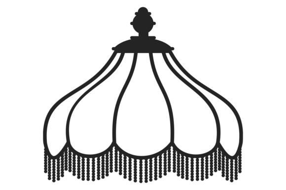 Retro Lampshade Hanging: A Decorative Classic